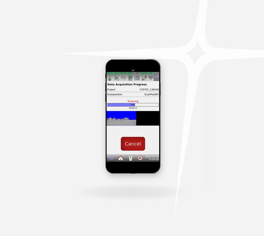RIEGL Software: VZ-i Series App <em>RIEGL</em> Software: VZ-i Series App