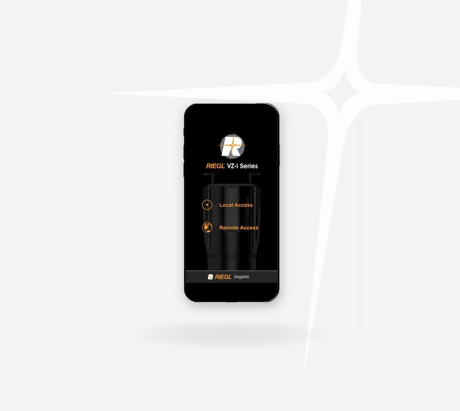 RIEGL Software: VZ-i Series App <em>RIEGL</em> Software: VZ-i Series App