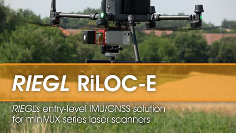 <em>RIEGL</em> RiLOC-E: IMU/GNSS solution for miniVUX-series