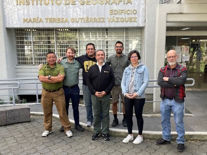 Geography Department within the Universidad Nacional Autonoma de Mexico along with RIEGL during their training and integration of the VQ-1560 II-S