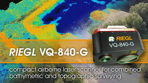 <em>RIEGL</em> VQ-840-G: Airborne Laser Scanner for Topo-Bathymetric Surveying