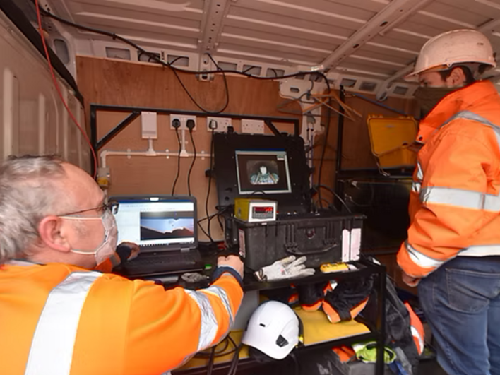 3D LiDAR water pipe surveying