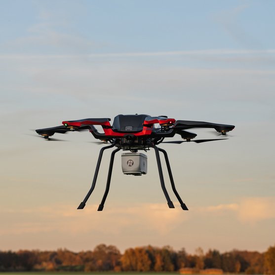 <em>RIEGL</em> VUX-820-G mounted on the Acecore Noa