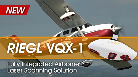 RIEGL VQX-1 WingPod: Compact, rugged, and aerodynamically shaped wing pod <em>RIEGL</em> VQX-1 WingPod: Compact, rugged, and aerodynamically shaped wing pod