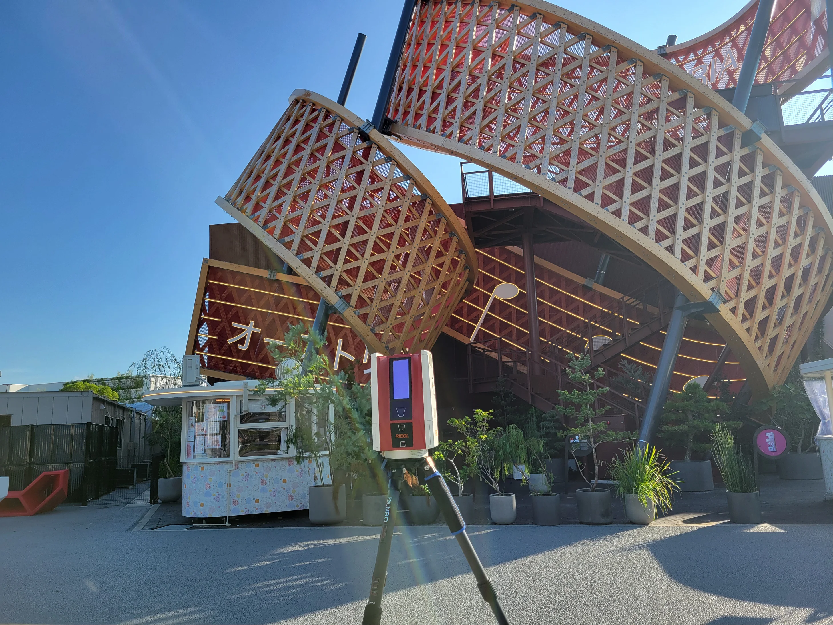 RIEGL VZ-600i at EXPO 2025 in Osaka