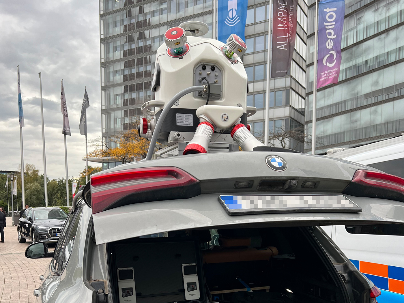 REIB OÜ, a customer of Nordic Geo Center, presented their <em>RIEGL</em> VMX-2HA Mobile Mapping System with Pavement Camera Mount and the <em>RIEGL</em> VMX-2CU Control Unit during ERPUG 2024 and took part at the Round Robin Test in Cologne, Germany. 