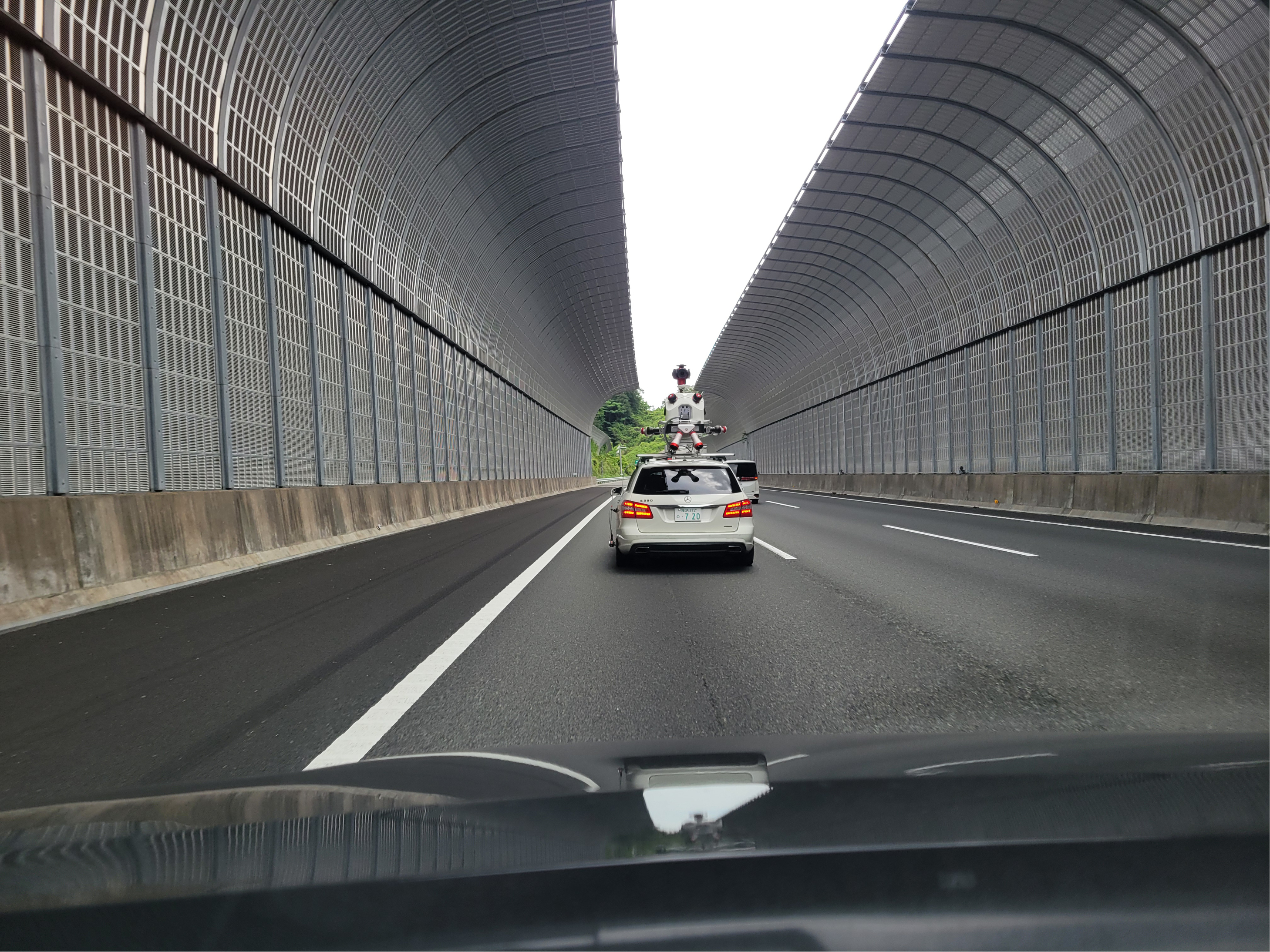 <em>RIEGL</em> VMX-3HA surveying noise barriers.