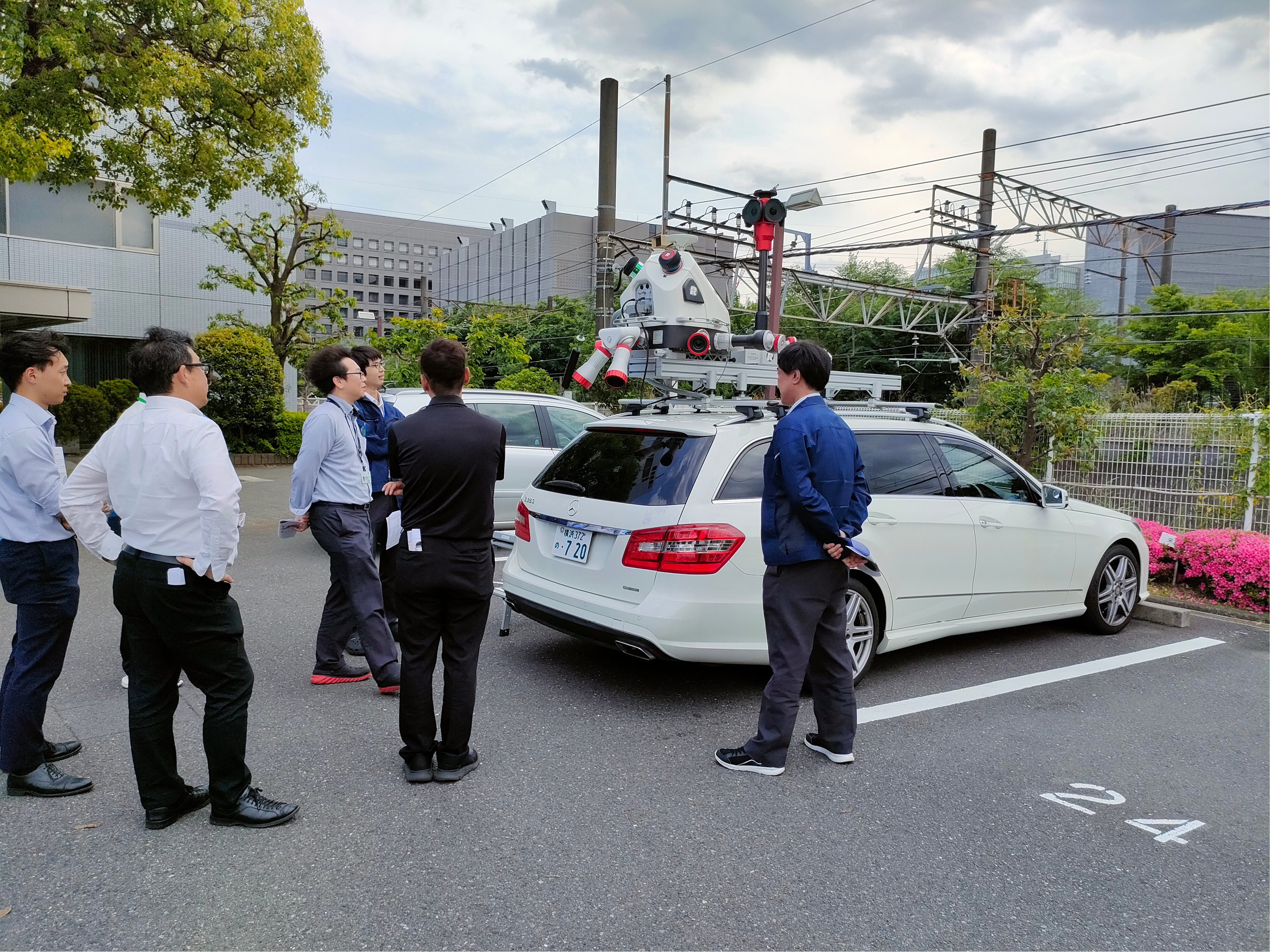 <em>RIEGL</em> VMX-3HA demonstration at <em>RIEGL</em> Japan. 