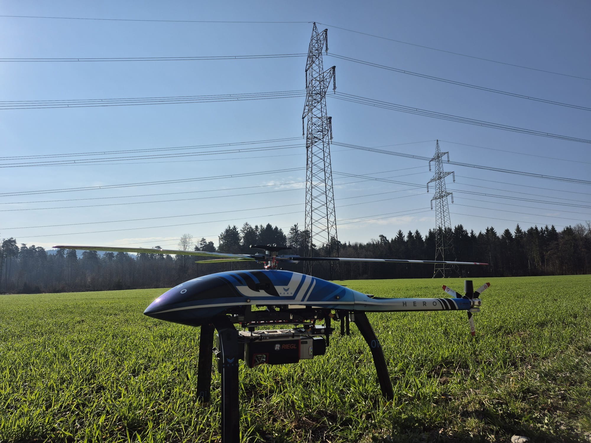 <em>RIEGL</em> VUX-120<sup>23</sup> integrated on a Velor Rotors UAV