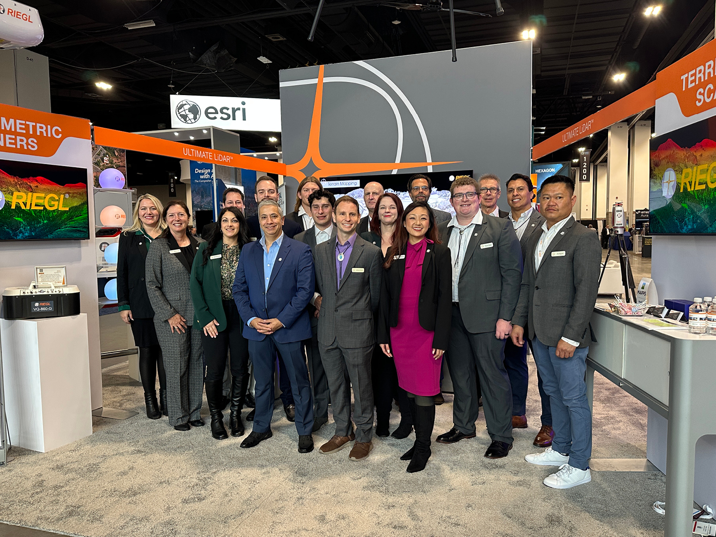 2025 Geo Week <em>RIEGL</em> Team