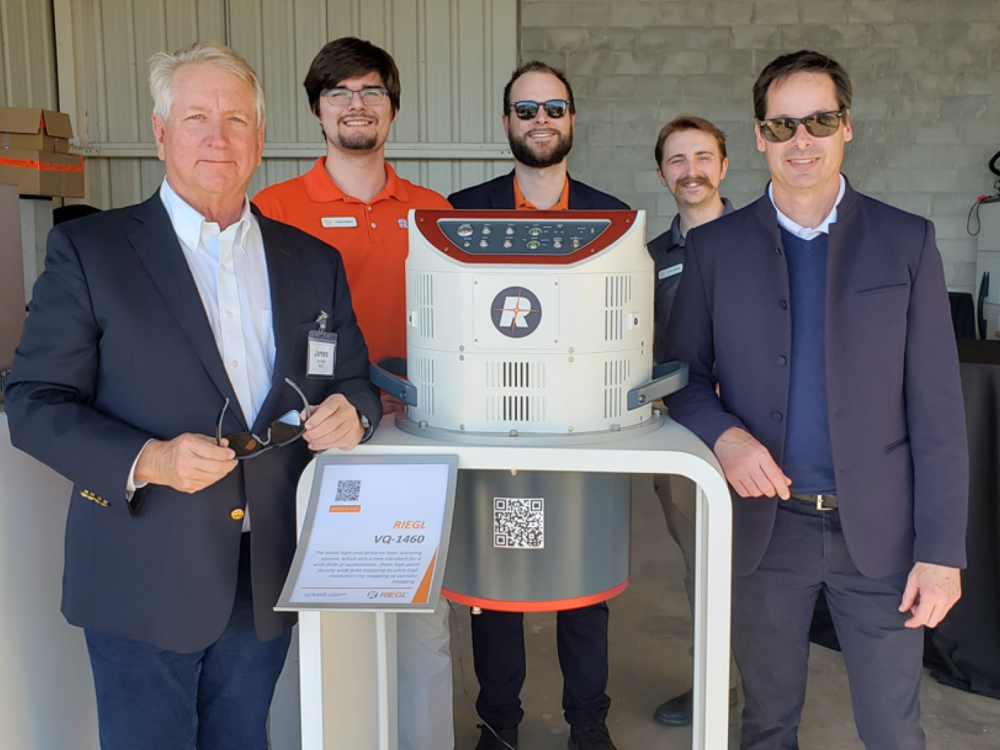 <em>RIEGL</em> USA Team with <em>RIEGL</em> VQ-1460