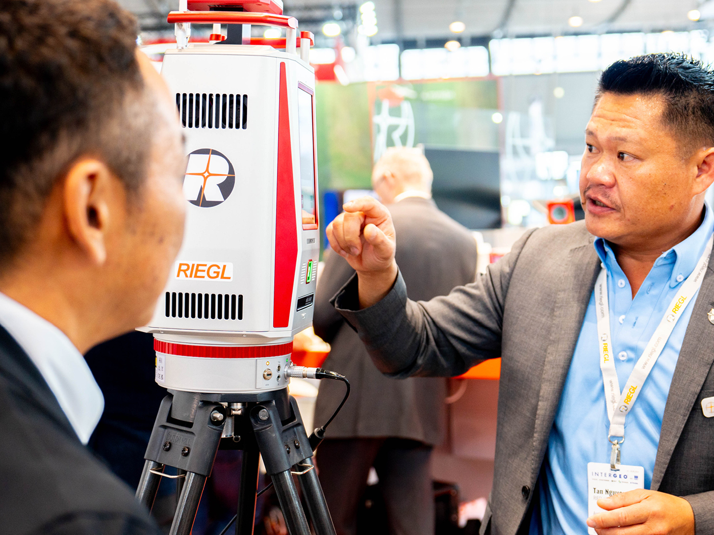 Tan Nguyen, Business Development Manager of TLS for <em>RIEGL</em> USA